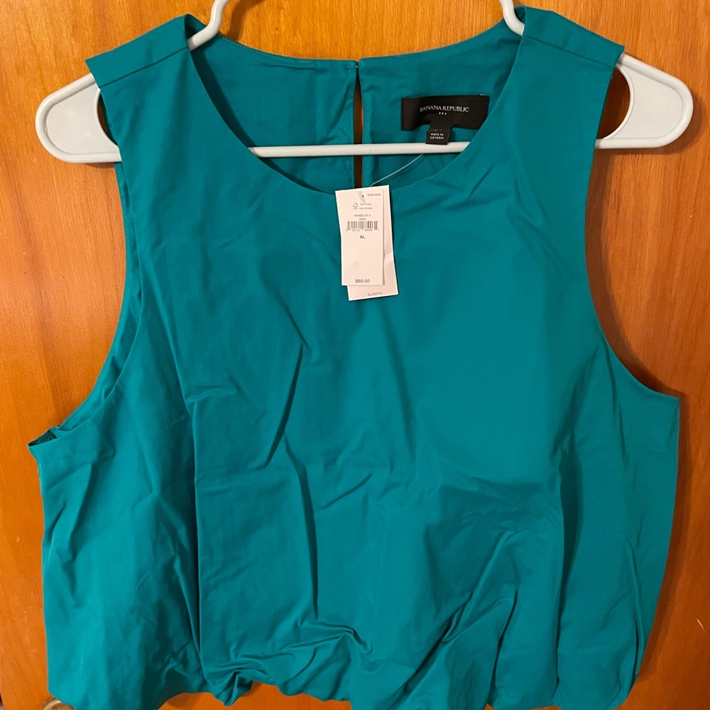 Banana Republic Teal Tank Top